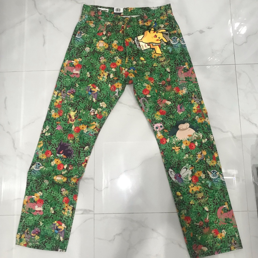 New Levis X Pokemon Size W31 L 32 Mens